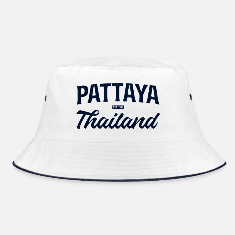 Pattaya Thailand Script Bucket Hat