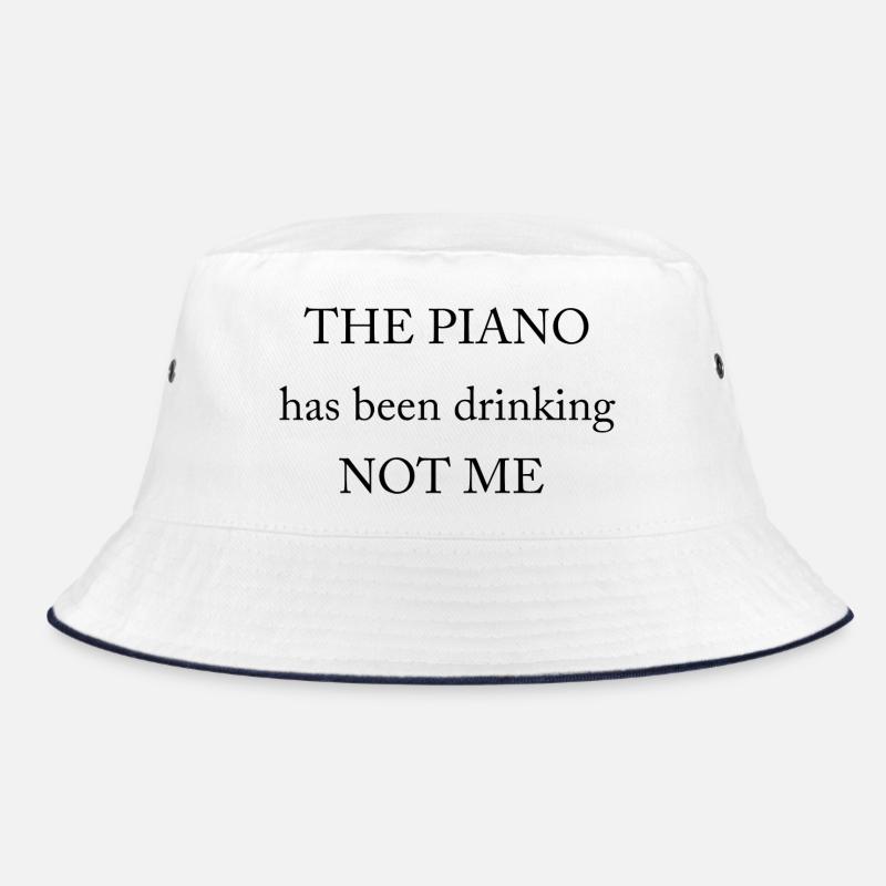 Das Klavier hat getrunken - nicht ich! Bucket Hat