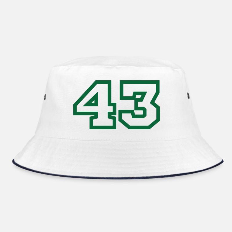 Numéro 43 sport vert - Bob - blanc/marine