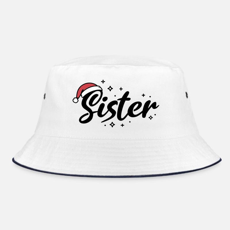 Weihnachtsmütze Sister Schwester Bucket Hat