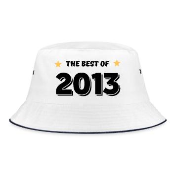 Das Beste aus 2013 - Bucket Hat - Weiß/Navy - Vorne