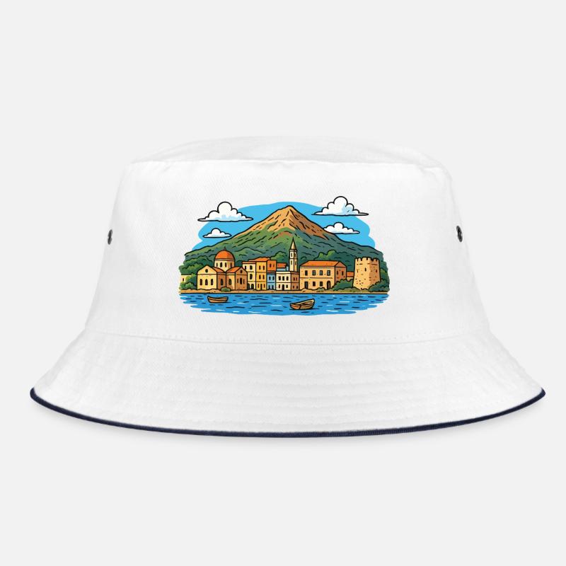 Crete Island Bucket Hat