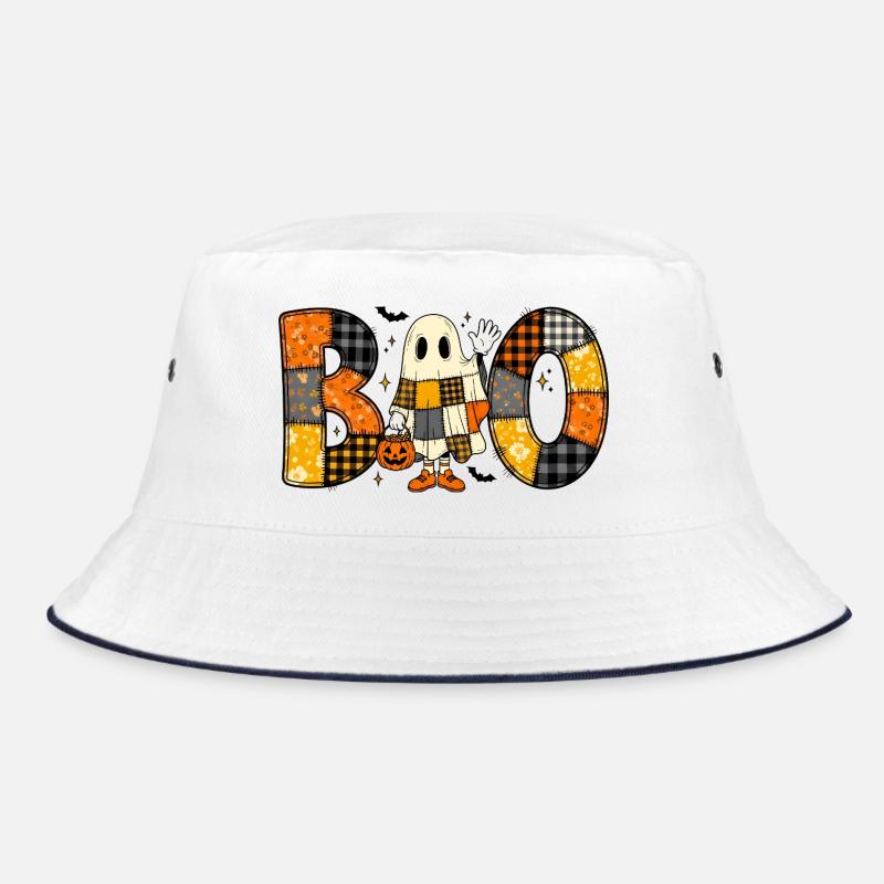 Fantôme Halloween Patchwork Boo Bob