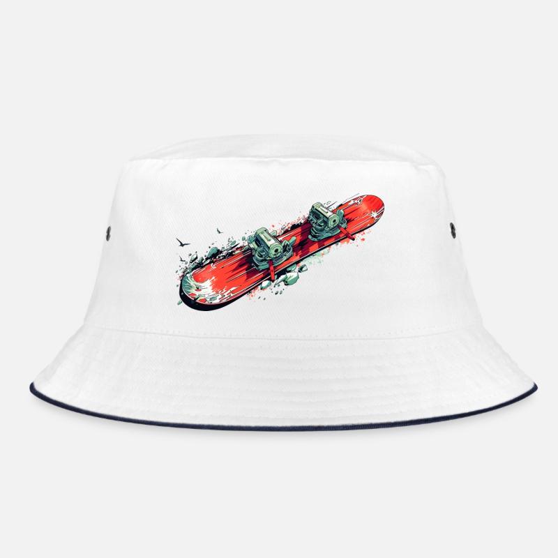 snowboard Bucket Hat