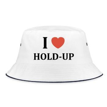 Hold up - Bob - blanc/marine - Devant
