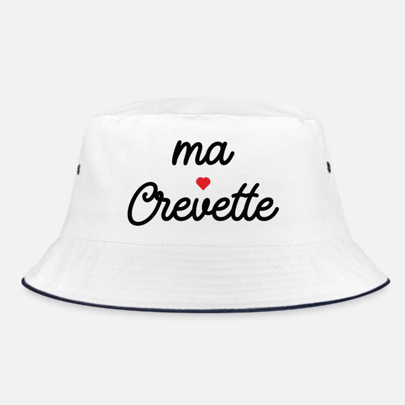 Mein Shrimp Heart Script Tee Bucket Hat