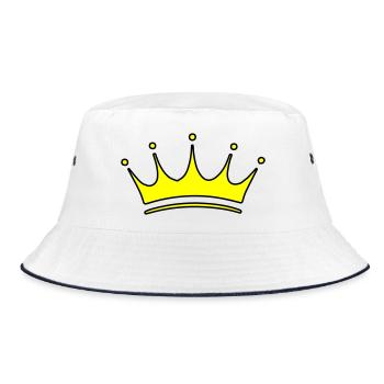 Symbole de la couronne - Bob - blanc/marine - Devant
