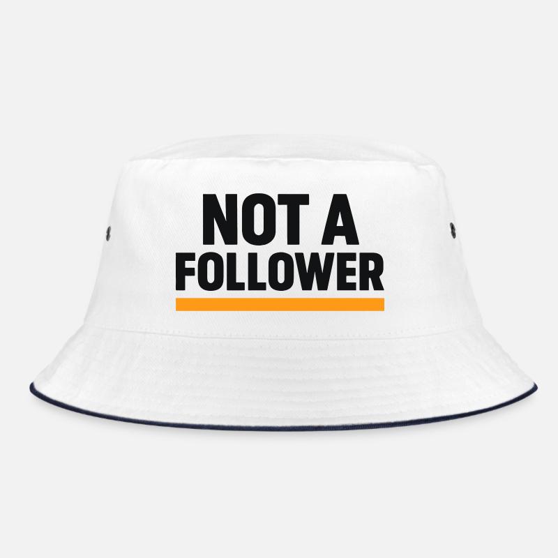 Not following the group Style Contraconformist Bucket Hat