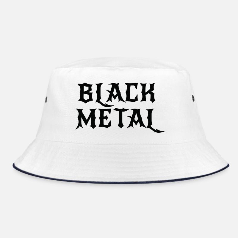 Black Metal-Logodesign Bucket Hat