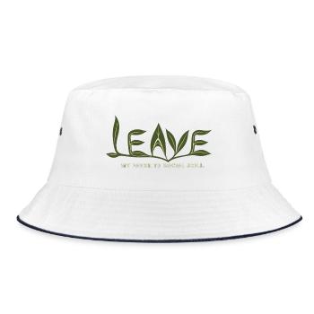 LEAVE – Ma compétence sociale préférée - Bob - blanc/marine - Devant