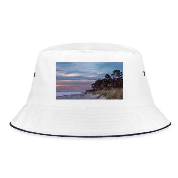 Forest - Bucket Hat - Weiß/Navy - Vorne