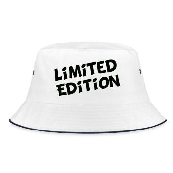 limited_edition - Bucket Hat - Weiß/Navy - Vorne