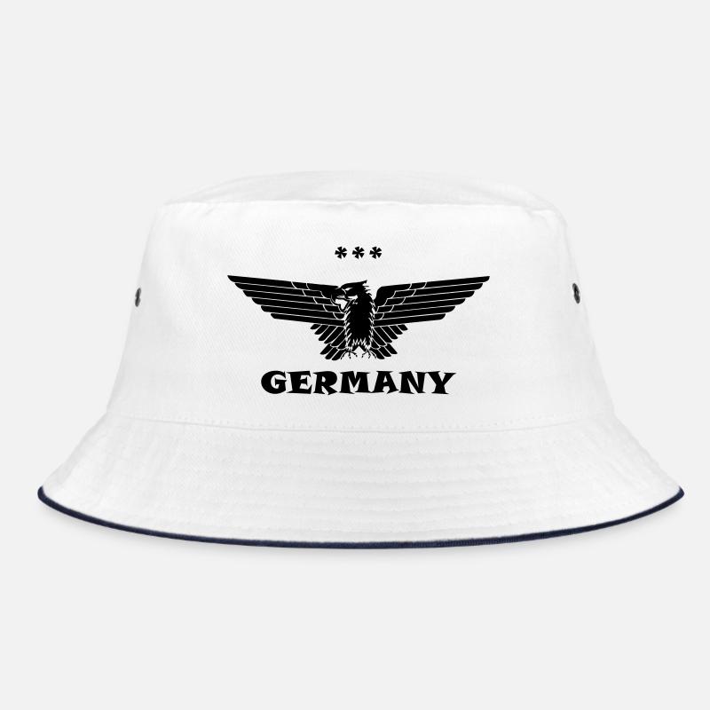 Deutsdchland Adler Germany black Bucket Hat