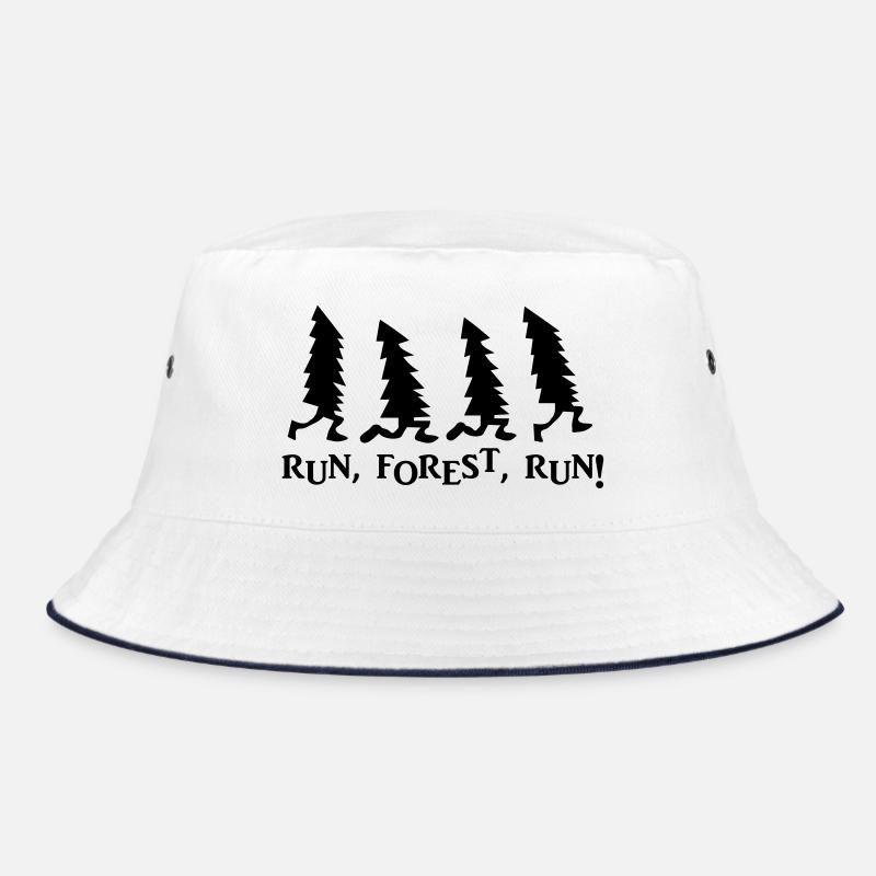 Run Forest Run Weihnachten Bucket Hat