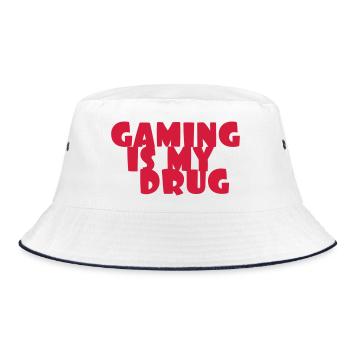 Gamer / Gaming - Bob - blanc/marine - Devant