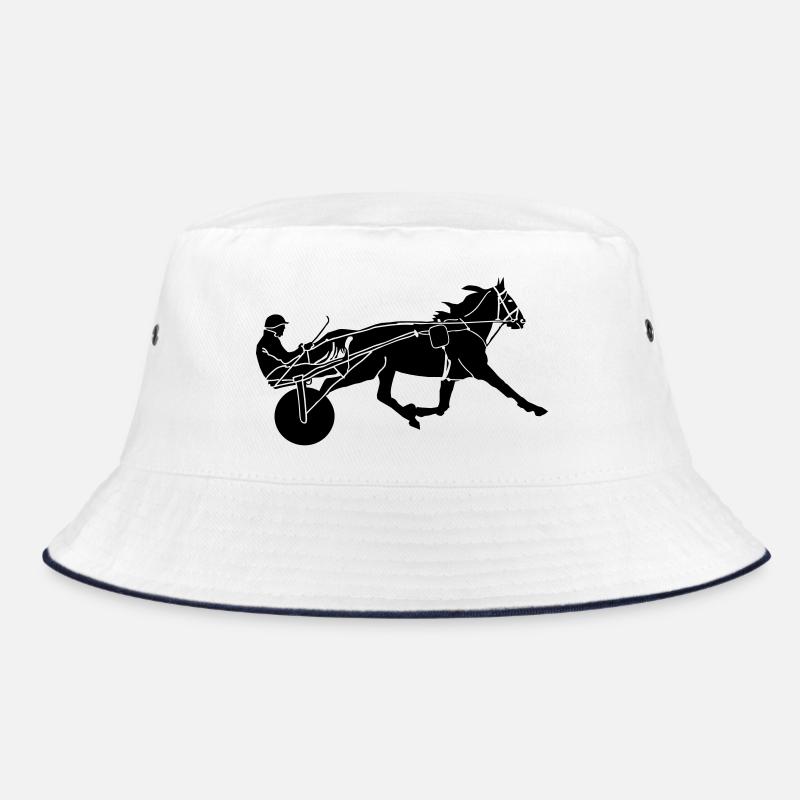Pferdesport -Trabrennen Bucket Hat