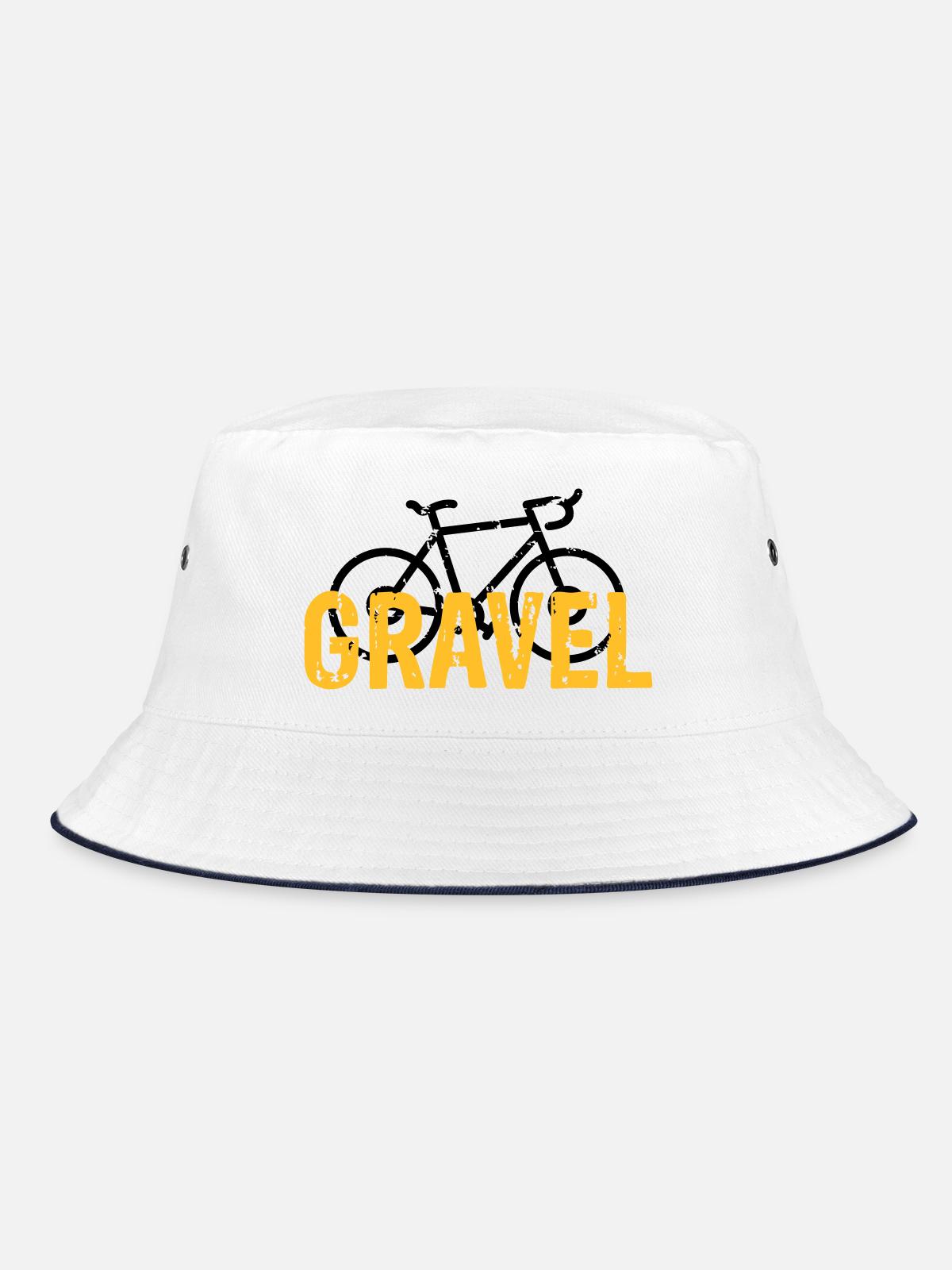 Vélo de gravier - Bob - blanc/marine - Devant