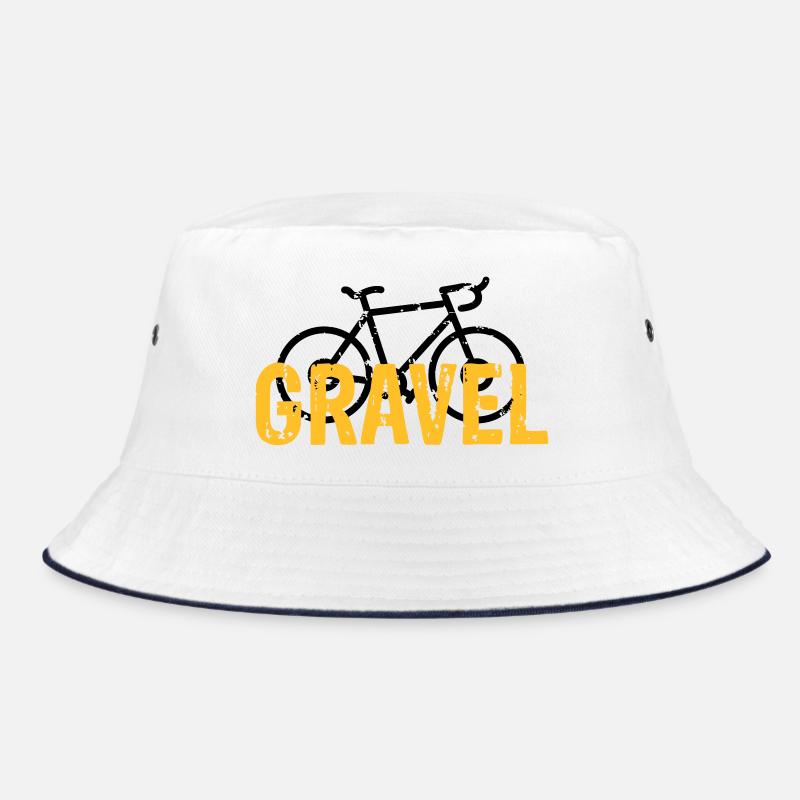 Vélo de gravier - Bob - blanc/marine