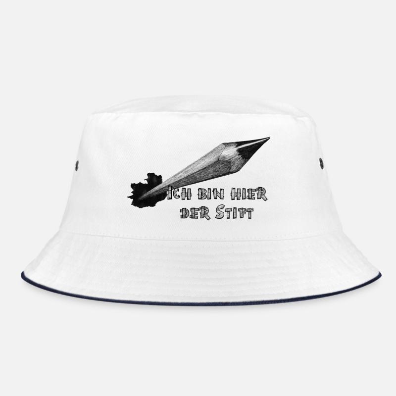 Ich bin hier der Stift Bucket Hat