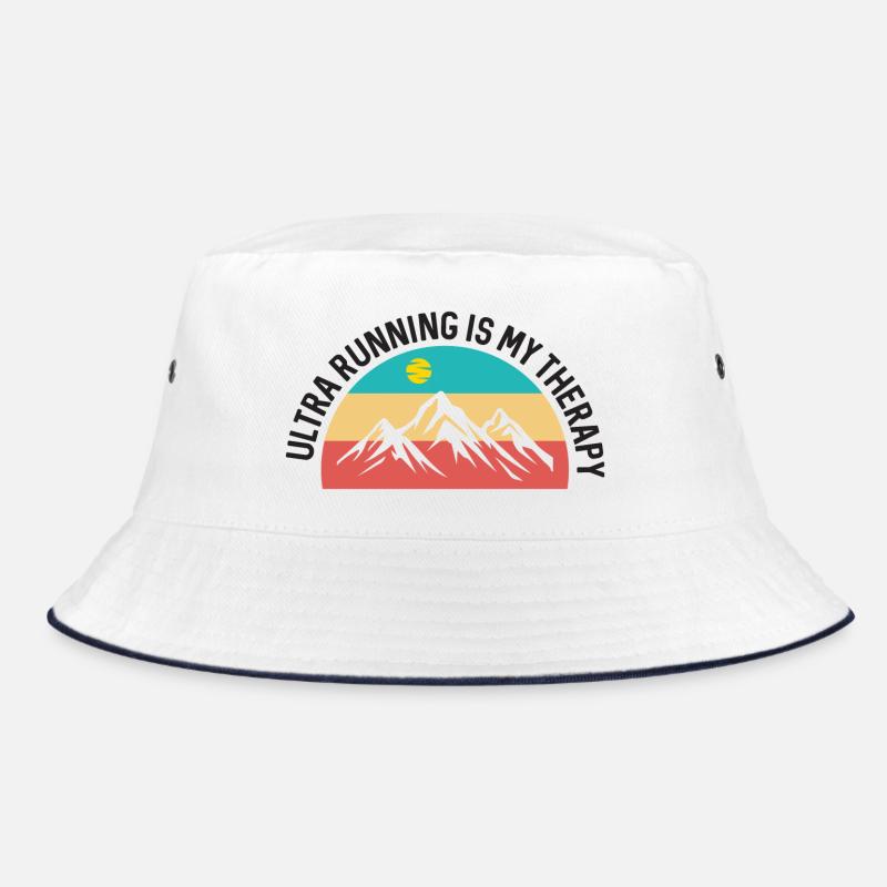 Ultra Running is My Therapy Bucket Hat