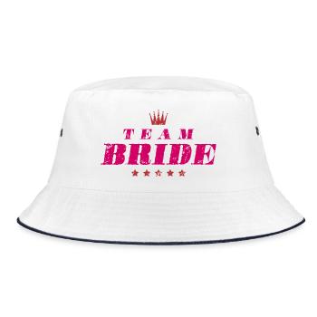 Devis de mariage de l’équipe de la mariée - Bob - blanc/marine - Devant