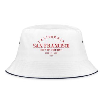San Francisco | La ville au bord de la baie - Bob - blanc/marine - Devant