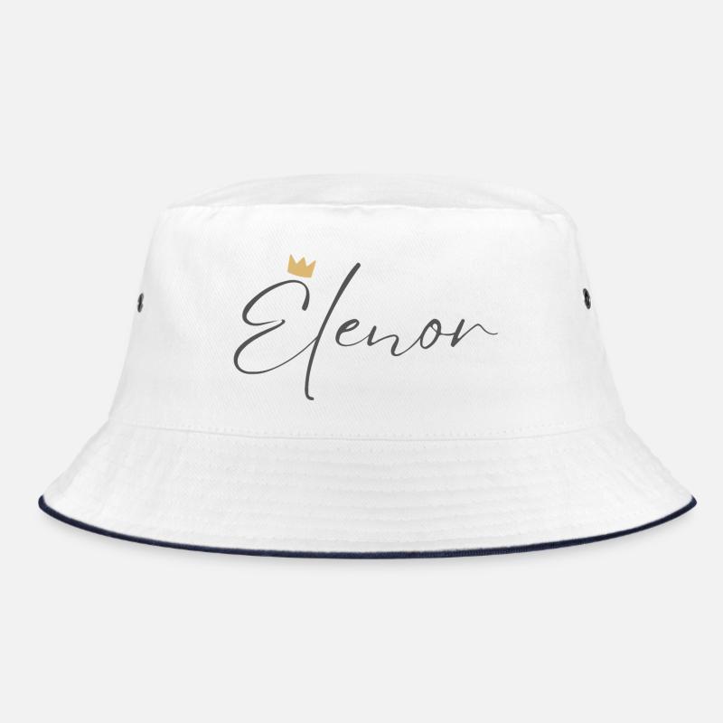 Prinzessin Elenor Kronenhemd – Name mit Buchstabe E Bucket Hat