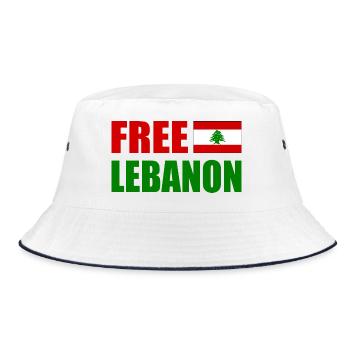 free lebanon - libanon - Bob - blanc/marine - Devant