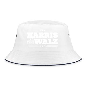 Harris Walz - Bob - blanc/marine - Devant