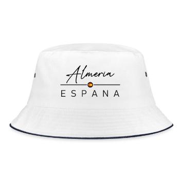 Spain - Almeria - Spain - España - Bucket Hat - white/navy - Front