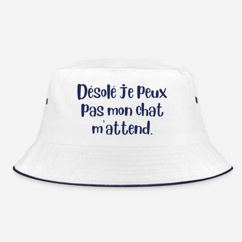 Désolé je peux pas mon chat m'attend. Tête de chat Bob