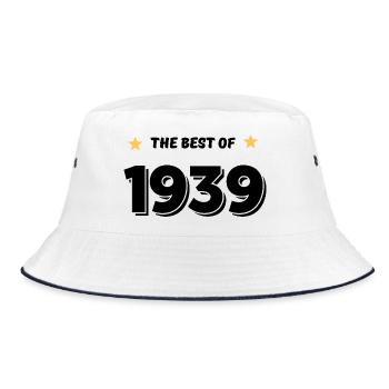 Best of 1939 - Bucket Hat - white/navy - Front