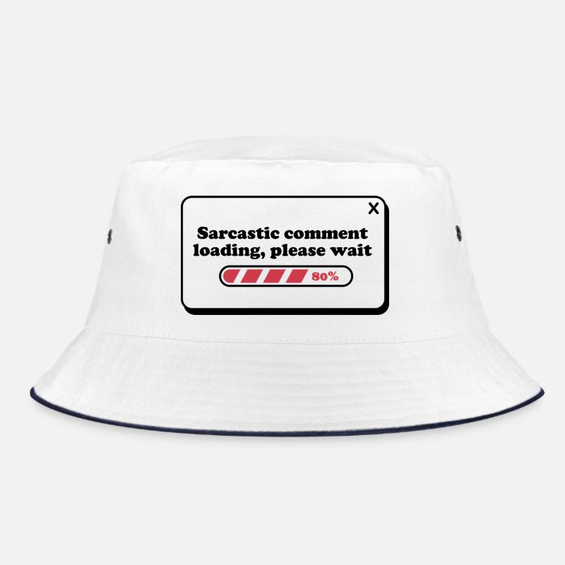 Retro 80s Tape Crossover Design Bucket Hat