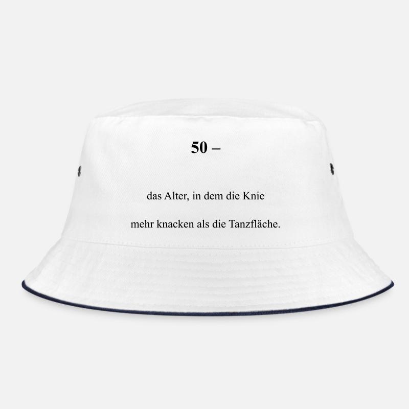 50 ans - Bob - blanc/marine
