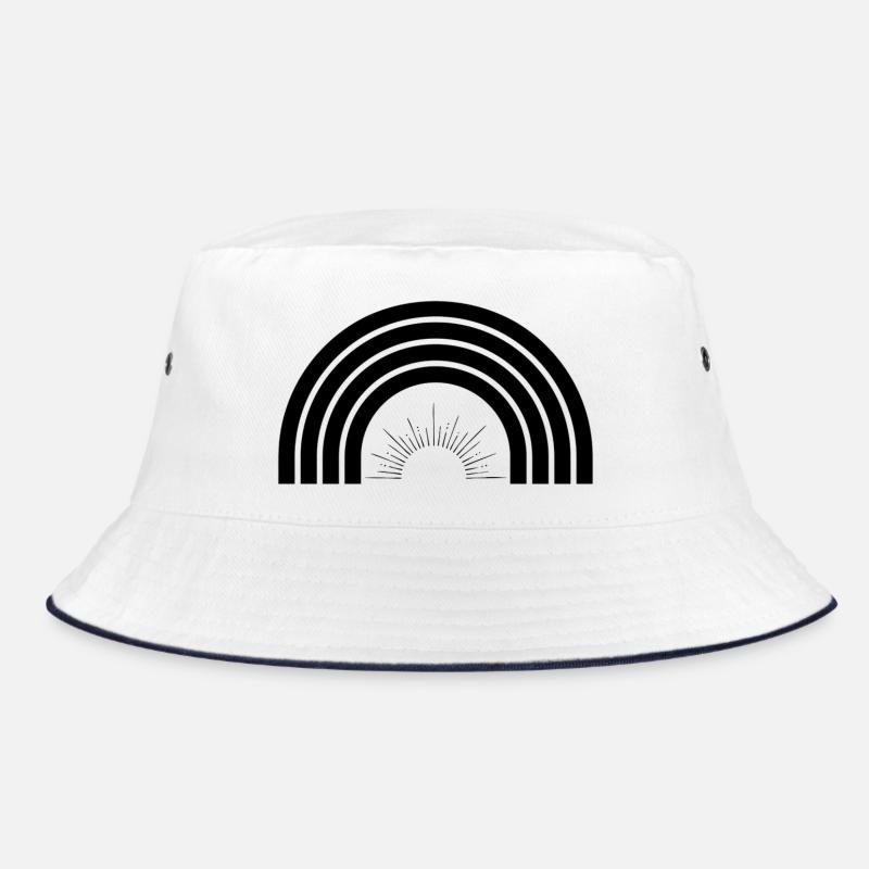 Rainbow Light Bucket Hat