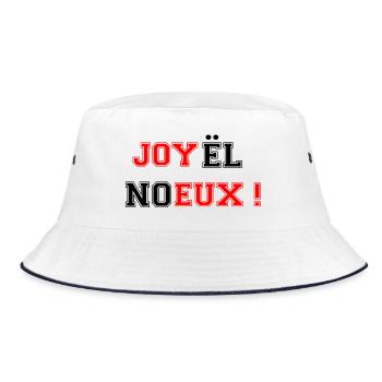 Merry Christmas Reversed - Bucket Hat - white/navy - Front