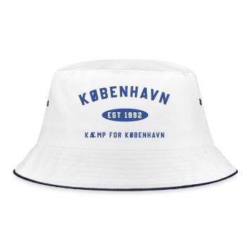 Copenhagen Forever - Bucket Hat - white/navy - Front
