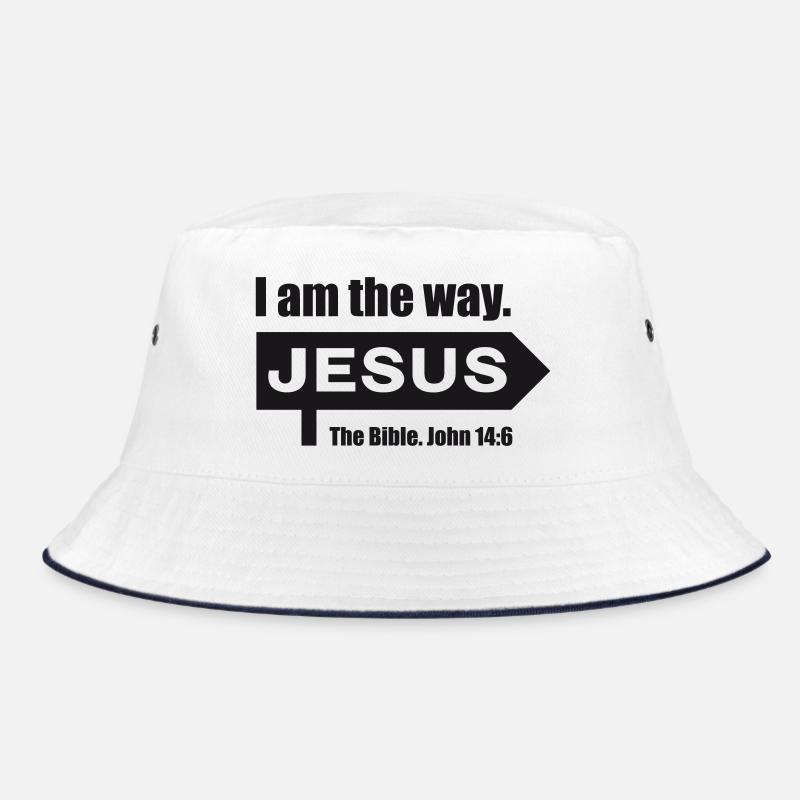 Jesus_I-am-the-way - Bob - blanc/marine