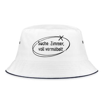 Salle de fouille, complètement amoché - Bob - blanc/marine - Devant