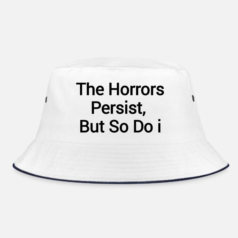 Schrecken sprüche text Bucket Hat