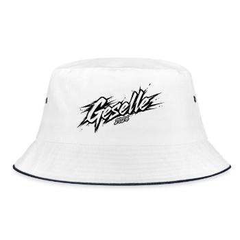 Journeyman 2026 - Bucket Hat - white/navy - Front