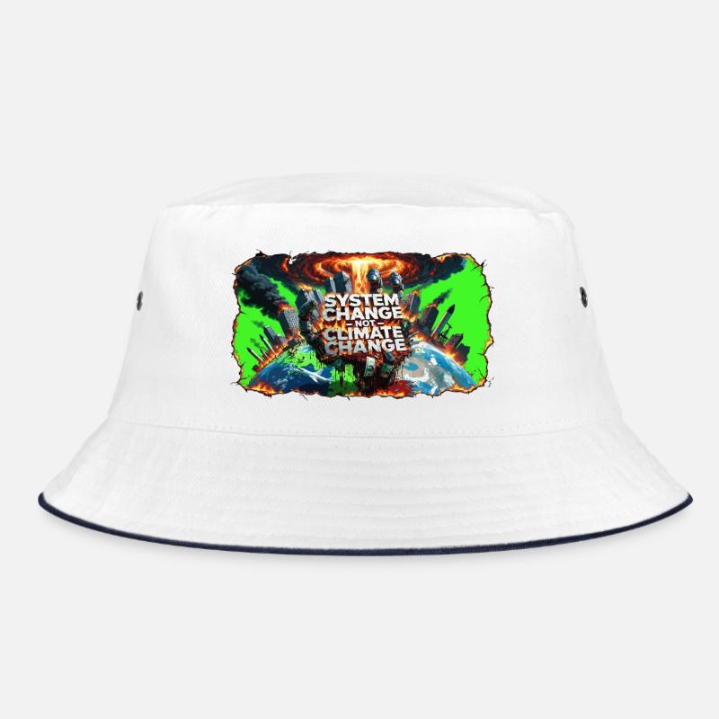 System Change, Not Climate Change Bucket Hat
