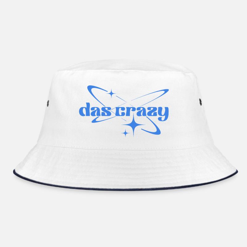 The Crazy Space Logo Orbit Stars Bucket Hat