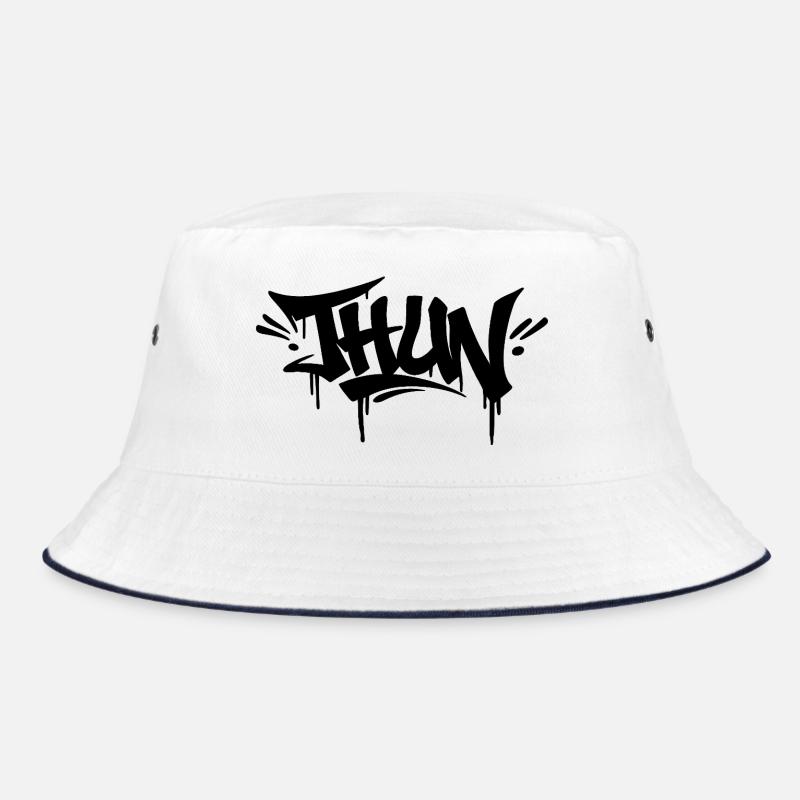 Thun Bern Graffiti Tag Bucket Hat