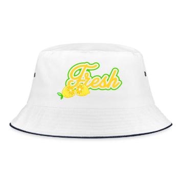 Fresh - Bucket Hat - white/navy - Front