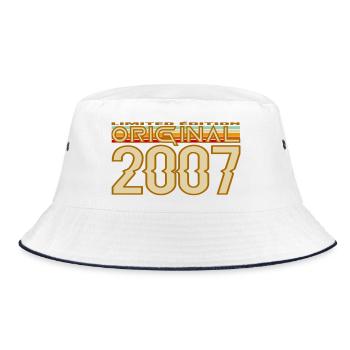 Original 2007 Retro Gold - Bucket Hat - white/navy - Front