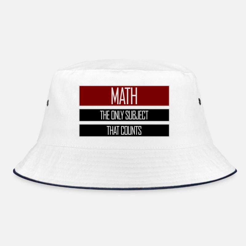 Les mathématiques La seule matière qui compte Nerd Mathe Logo Bob