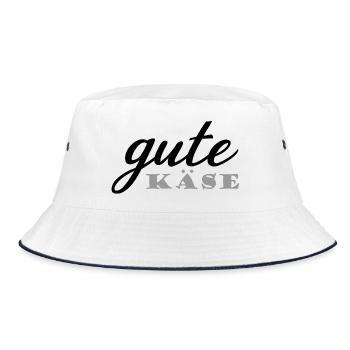 good - Bucket Hat - white/navy - Front