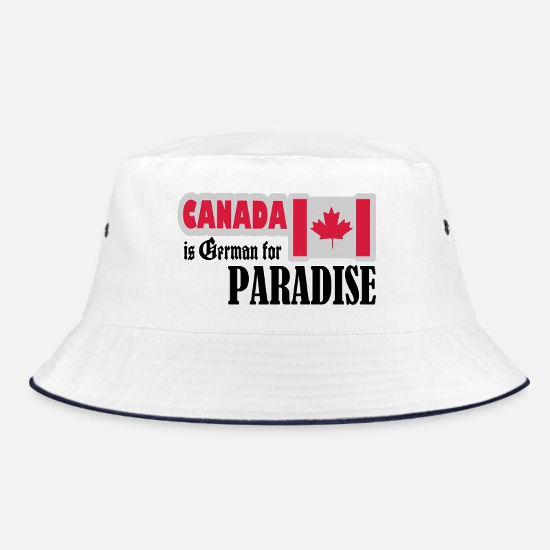 canada is german for paradise Bucket Hat