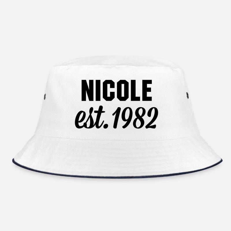 Nicole est 1982 Bucket Hat